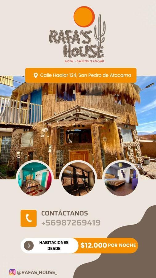 Hostel Rafa'S House San Pedro de Atacama Exterior foto